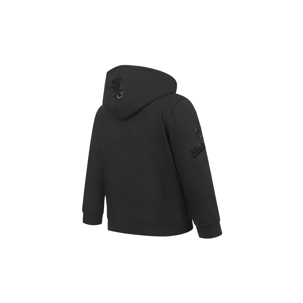 MLB CHICAGO WHITE SOX TRIPLE BLACK TODDLER BOYS FLEECE PO HOODIE (BLACK) - Image 4