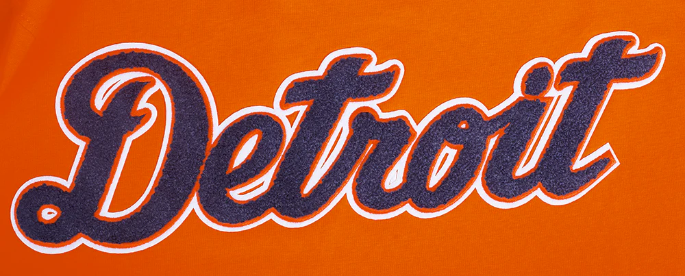 MLB DETROIT TIGERS CLASSIC CHENILLE MEN'S S/S TEE (ORANGE) - Image 7