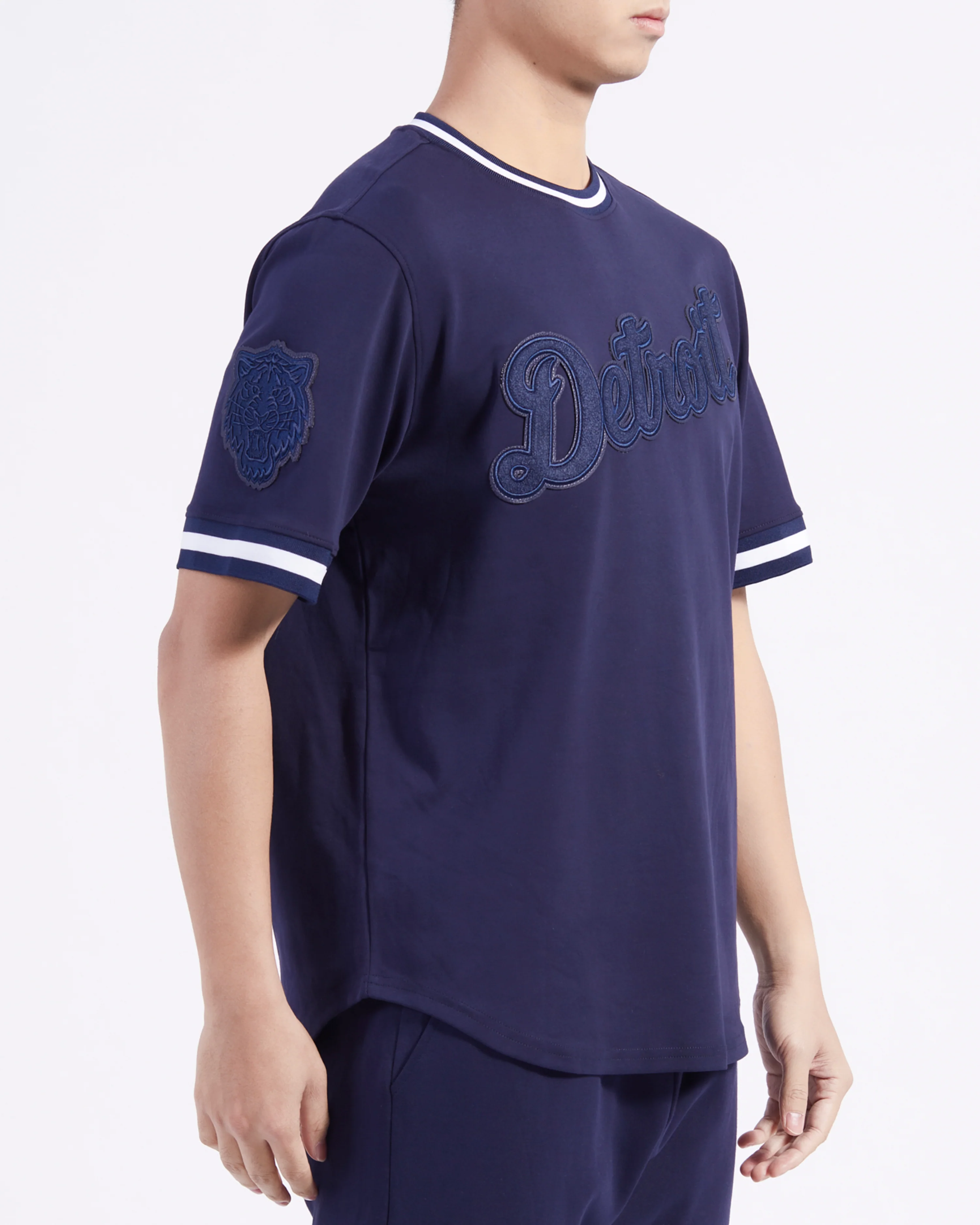 MLB DETROIT TIGERS TRIPLE TONAL DK TEE (MIDNIGHT NAVY) - Image 3