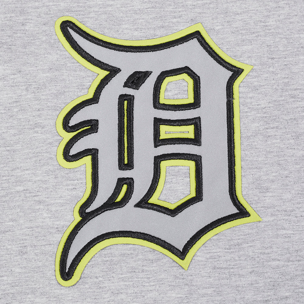 MLB DETROIT TIGERS UNDER THE LIGHTS MEN'S SINGLE JERSEY TEE (HEATHER GREY) - Image 11