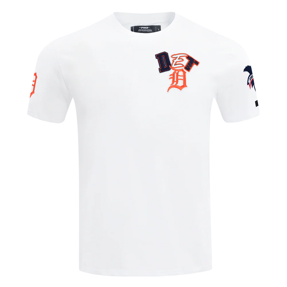 MLB DETROIT TIGERS CITY RANSOM MEN'S SINGLE JERSEY TEE (WHITE) - Image 5