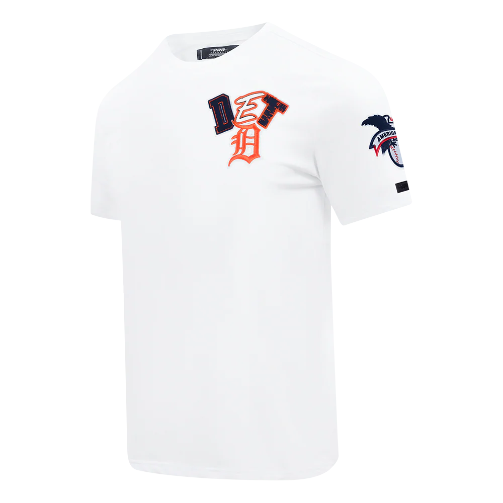 MLB DETROIT TIGERS CITY RANSOM MEN'S SINGLE JERSEY TEE (WHITE) - Image 6
