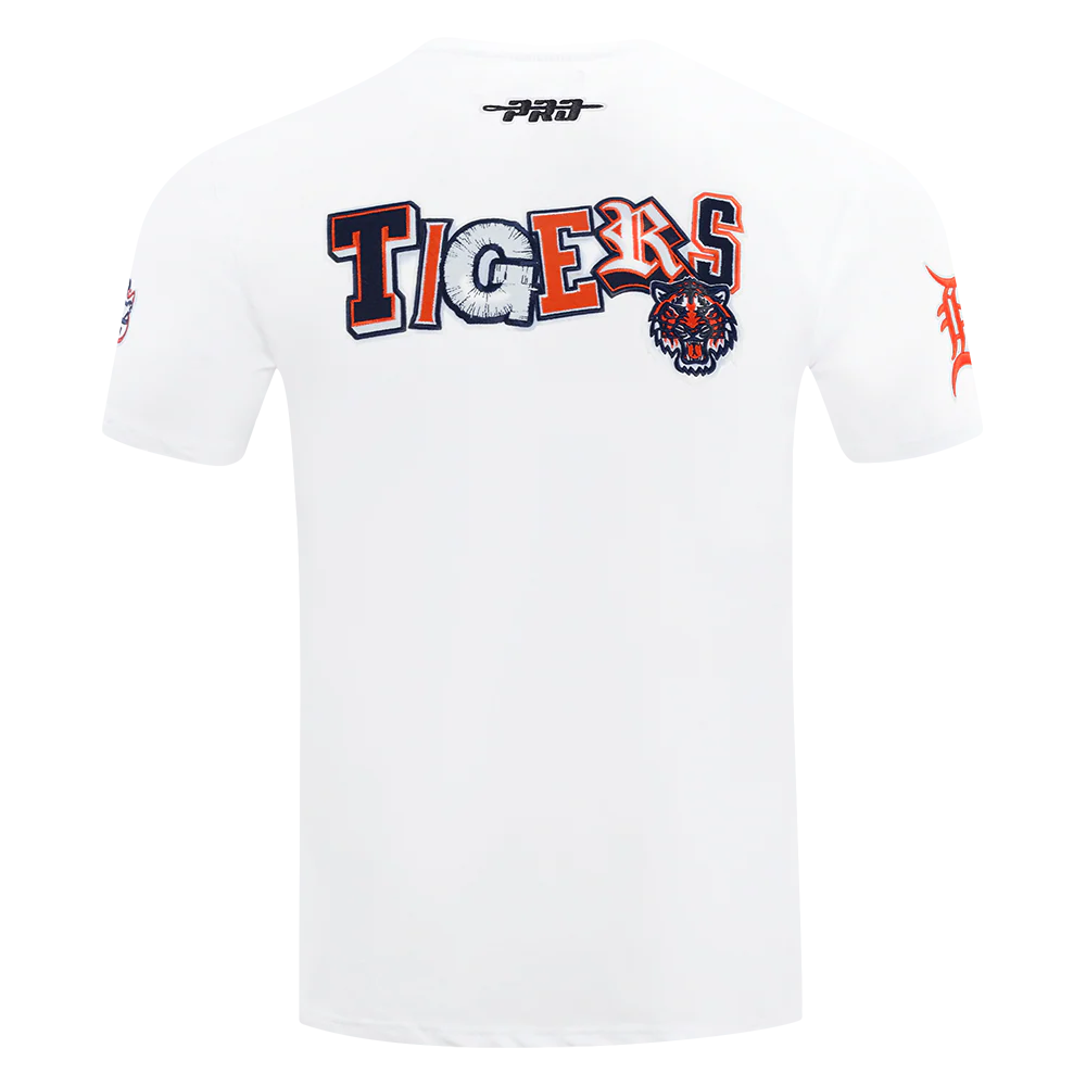MLB DETROIT TIGERS CITY RANSOM MEN'S SINGLE JERSEY TEE (WHITE) - Image 7