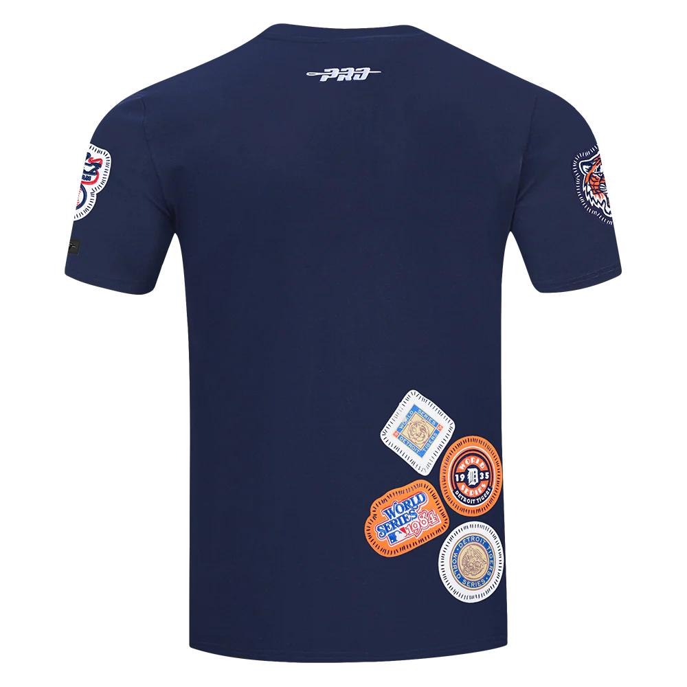 MLB DETROIT TIGERS DIY PICK STITCH MEN'S SINGLE JERSEY TOP (MIDNIGHT NAVY) - Image 3