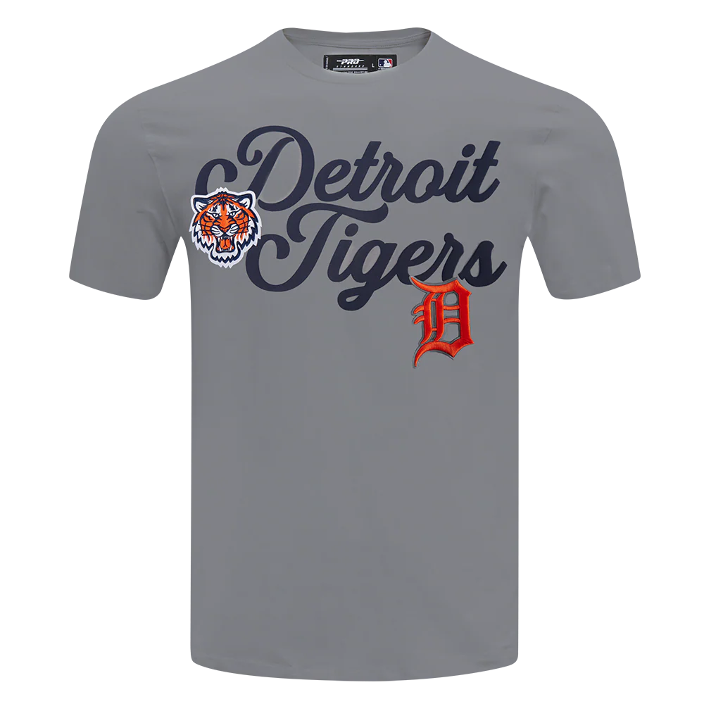 MLB DETROIT TIGERS SOUVENIR MEN'S SINGLE JERSEY TOP (GRAY)