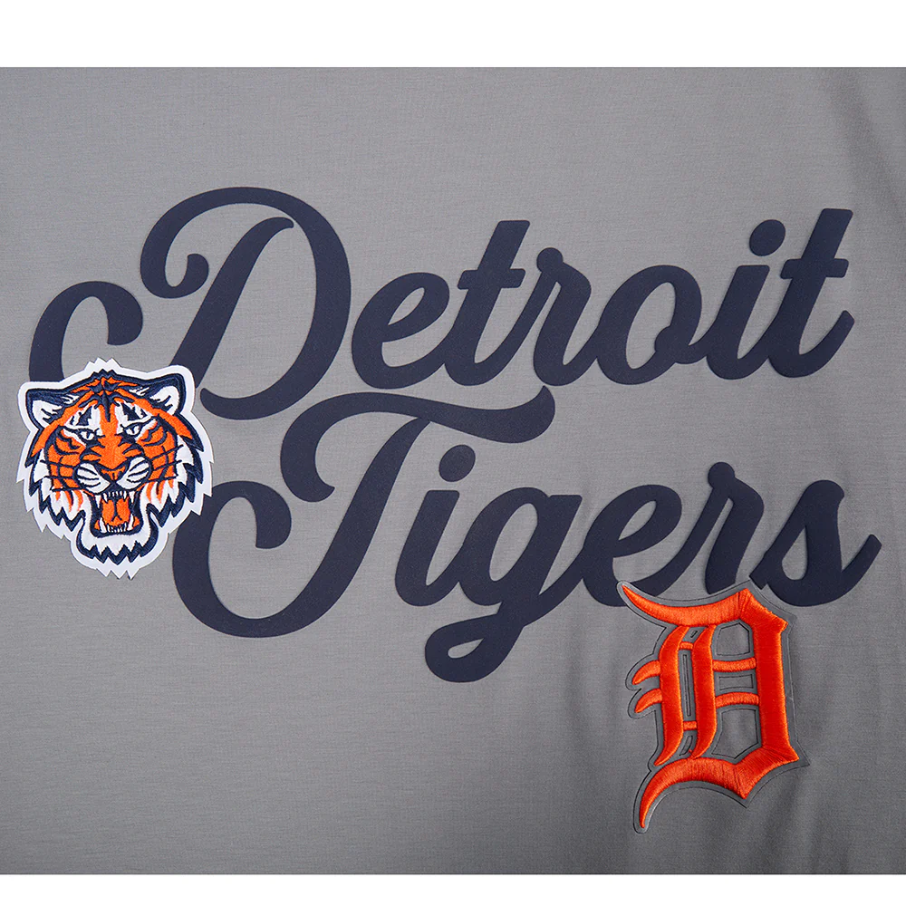 MLB DETROIT TIGERS SOUVENIR MEN'S SINGLE JERSEY TOP (GRAY) - Image 5