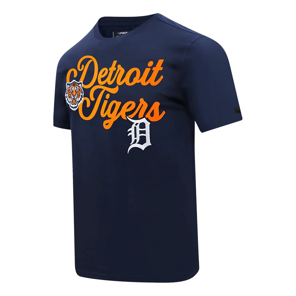 MLB DETROIT TIGERS SOUVENIR MEN'S SINGLE JERSEY TOP (MIDNIGHT NAVY) - Image 2