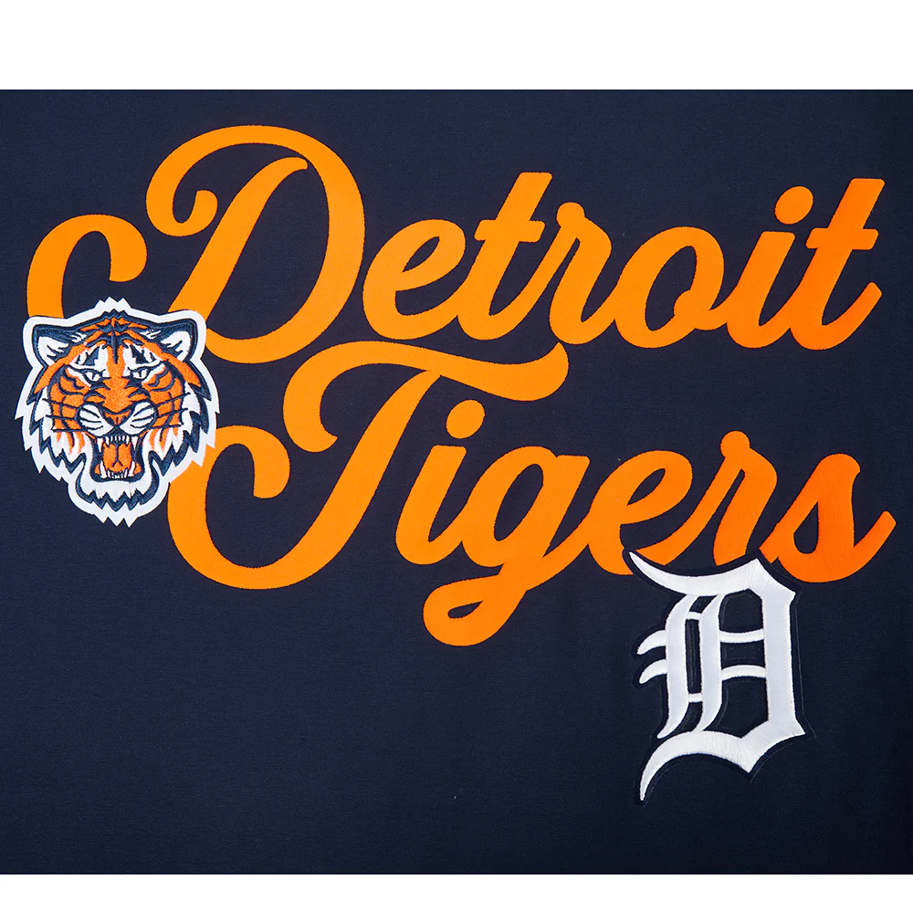 MLB DETROIT TIGERS SOUVENIR MEN'S SINGLE JERSEY TOP (MIDNIGHT NAVY) - Image 5