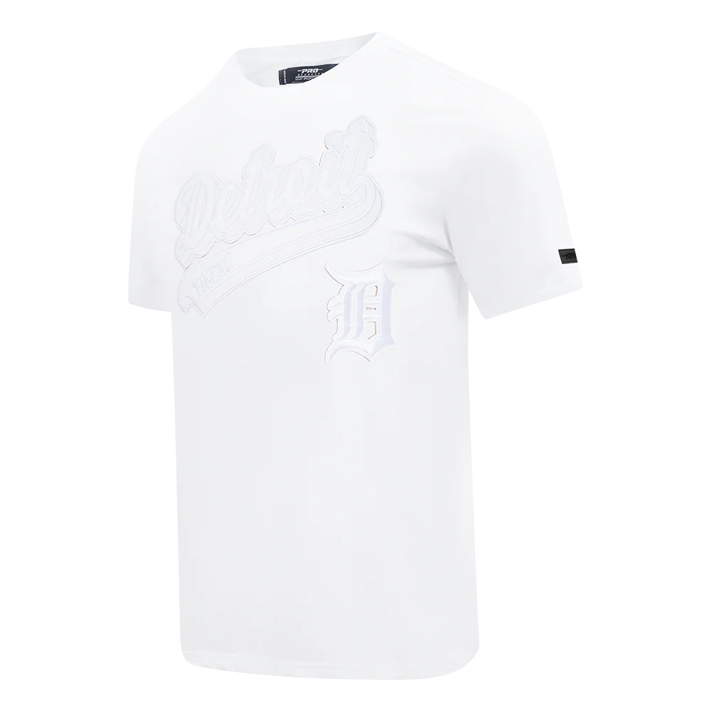 MLB DETROIT TIGERS WHITE OUT MEN'S SINGLE JERSEY TOP (WHITE) - Image 2