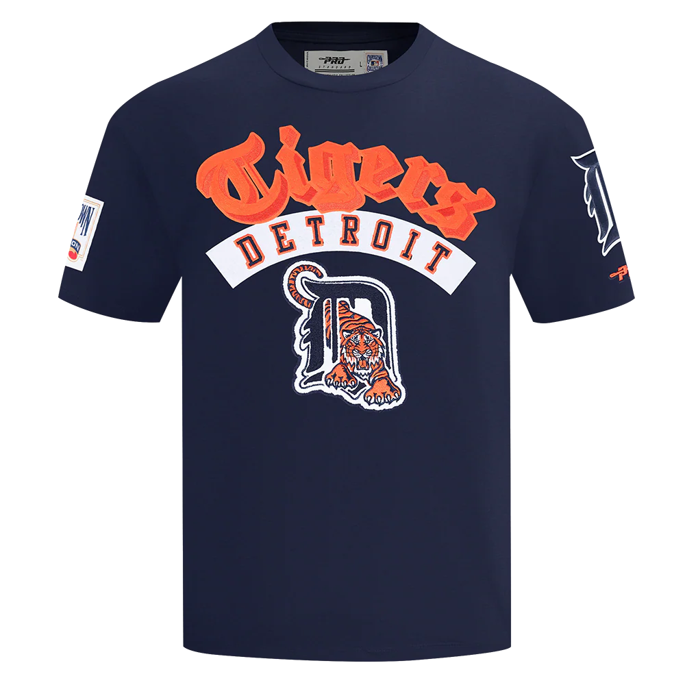 MLB DETROIT TIGERS BEST OF MEN'S CJ DROP SHOULDER TEE (MIDNIGHT NAVY) - Image 3