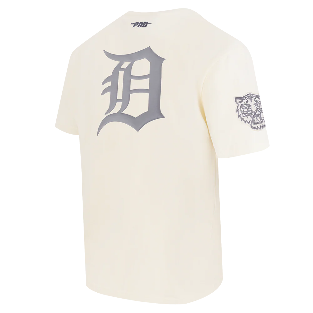 MLB DETROIT TIGERS STREET TEAM MEN'S CJ DROP SHOULDER TEE (EGGSHELL) - Image 4