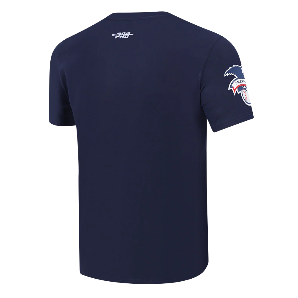 MLB DETROIT TIGERS LETTERMAN MEN'S S/S TEE (MIDNIGHT NAVY) - Image 4