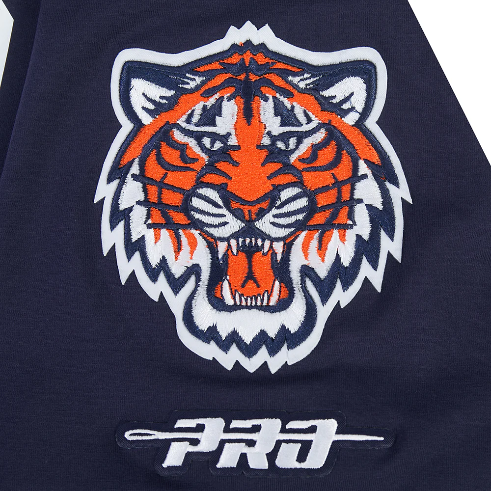 MLB DETROIT TIGERS LETTERMAN MEN'S S/S TEE (MIDNIGHT NAVY) - Image 6
