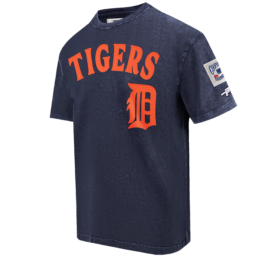 MLB DETROIT TIGERS FIRST TEAM MEN'S S/S TOP (WASHED MIDNIGHT NAVY) - Image 3