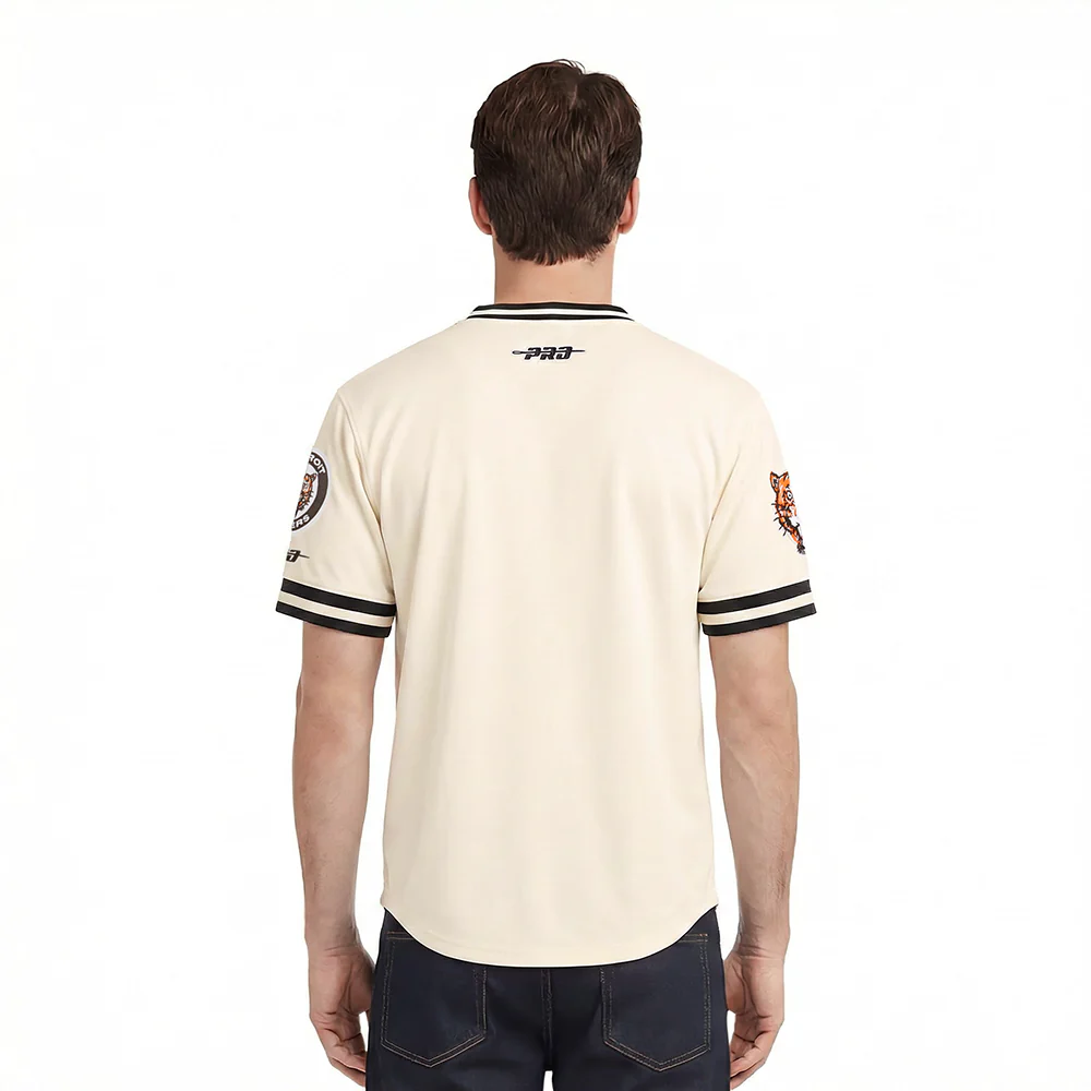 MLB DETROIT TIGERS RETRO CLASSICS MEN'S DK TOP (EGGSHELL/ MIDNIGHT NAVY) - Image 2