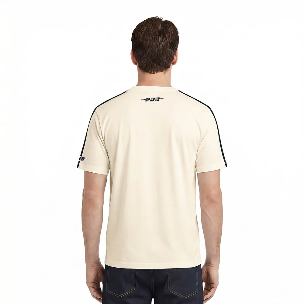 MLB DETROIT TIGERS RETRO CLASSICS MEN'S SJ TAPING TOP (EGGSHELL/ MIDNIGHT NAVY) - Image 2
