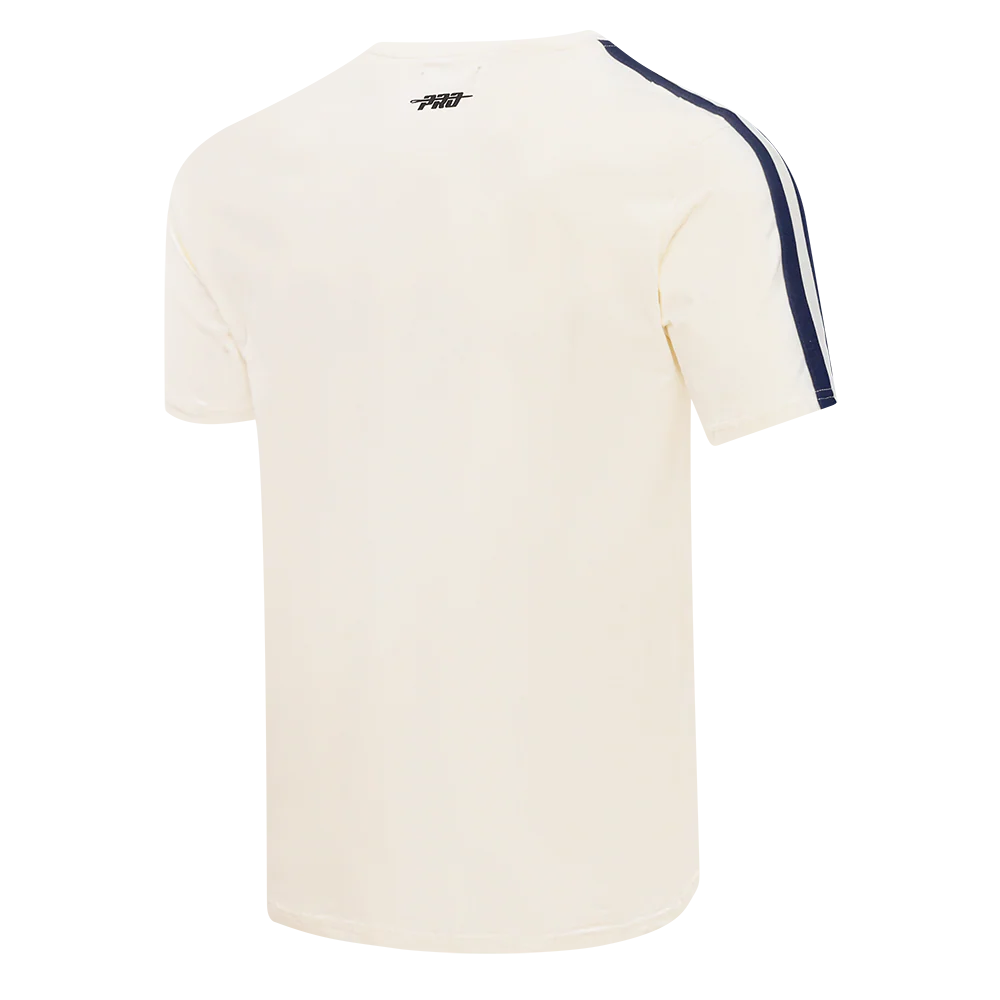 MLB DETROIT TIGERS RETRO CLASSIC MEN'S STRIPED TOP (EGGSHELL/ MIDNIGHT NAVY) - Image 10