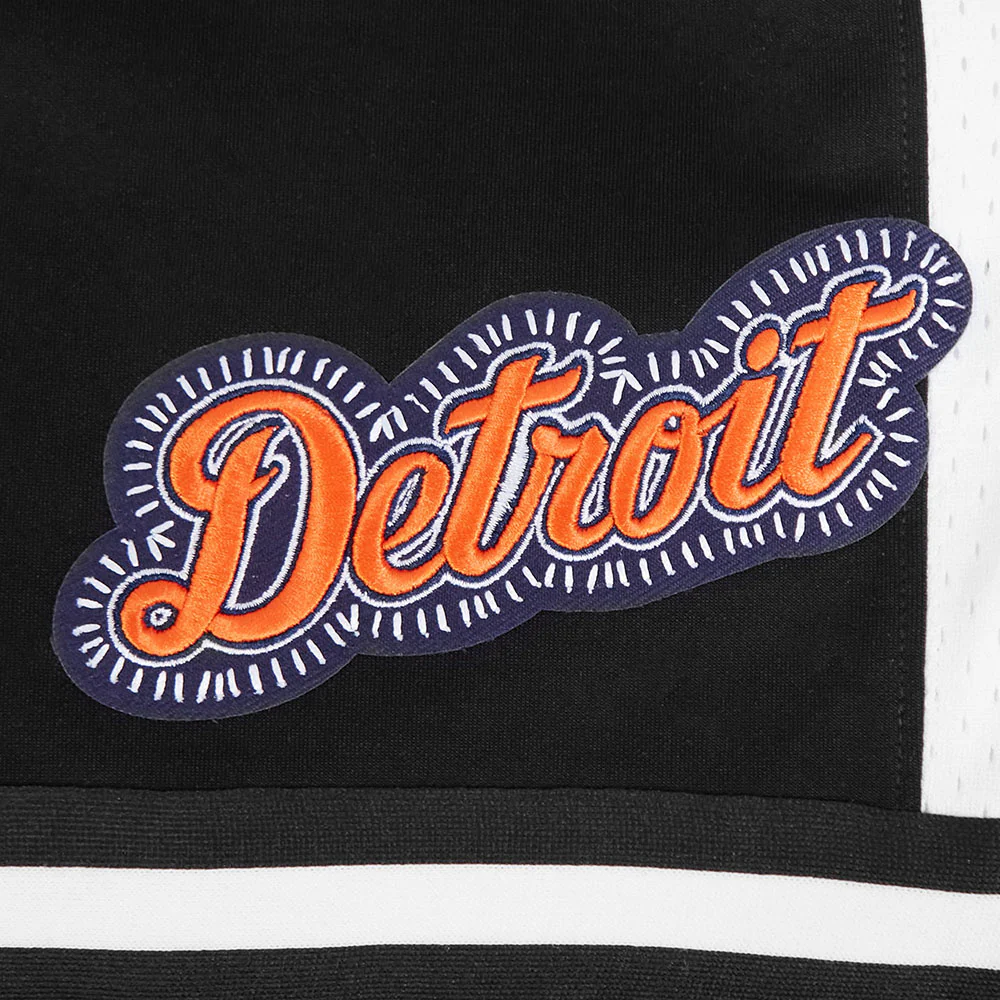 MLB DETROIT TIGERS DIY PICK STITCH MEN'S DOUBLE KNIT 2.0 SHORT (BLACK) - Image 11