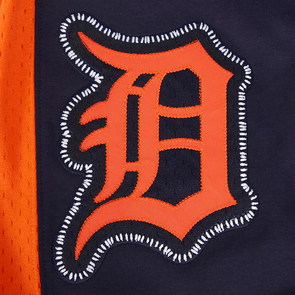 MLB DETROIT TIGERS DIY PICK STITCH MEN'S DOUBLE KNIT 2.0 SHORT (MIDNIGHT NAVY/ORANGE/MIDNIGHT NAVY) - Image 12