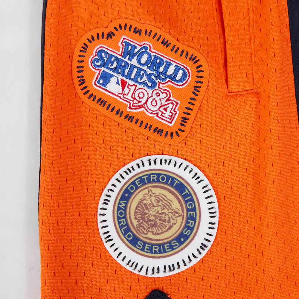MLB DETROIT TIGERS DIY PICK STITCH MEN'S DOUBLE KNIT 2.0 SHORT (MIDNIGHT NAVY/ORANGE/MIDNIGHT NAVY) - Image 13