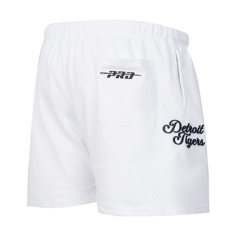 MLB DETROIT TIGERS SOUVENIR MEN'S MESH SHORT (WHITE) - Image 3