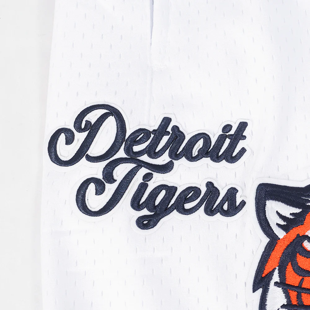 MLB DETROIT TIGERS SOUVENIR MEN'S MESH SHORT (WHITE) - Image 5
