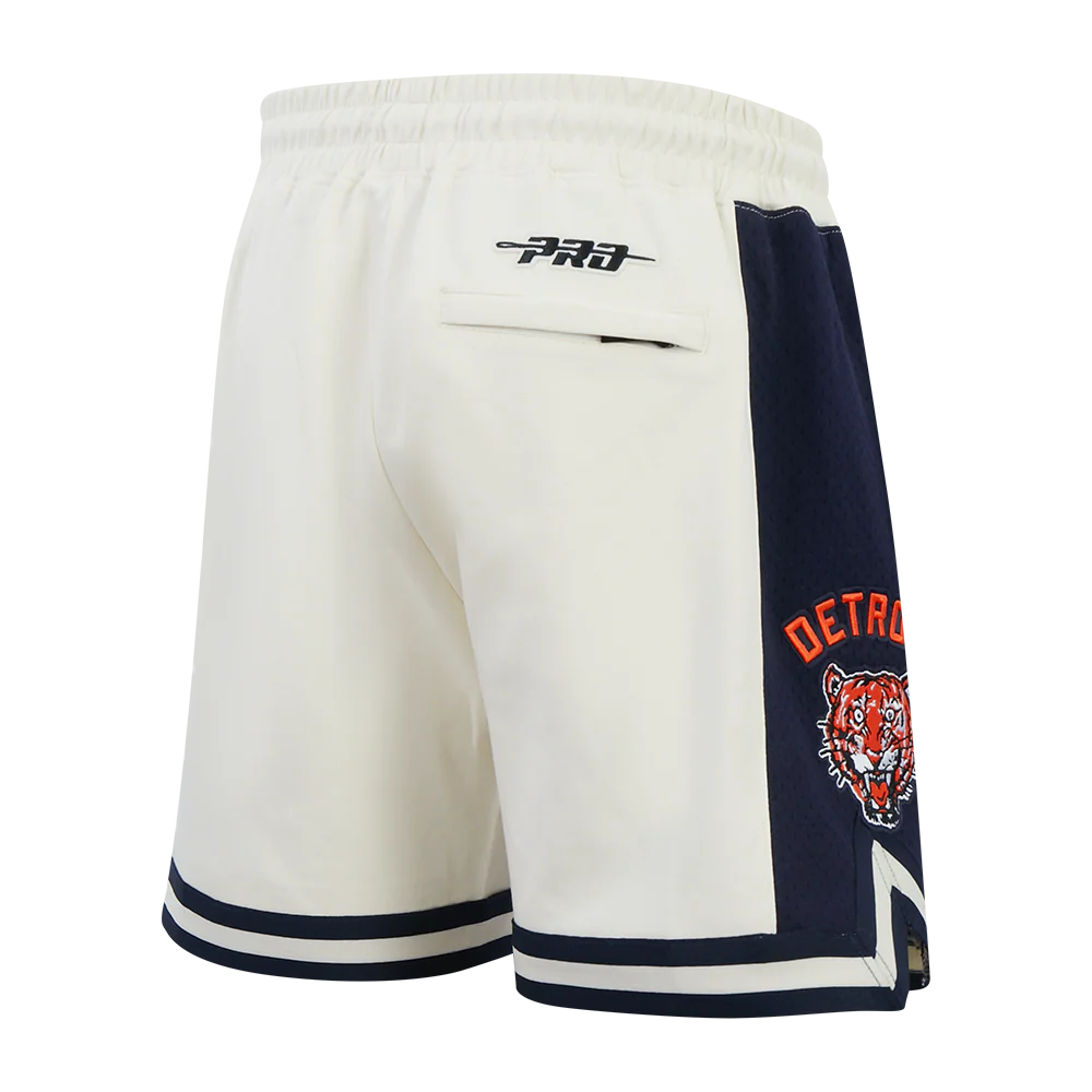 MLB DETROIT TIGERS RETRO CLASSICS MEN'S PRO 2.0 DK SHORT (EGGSHELL/ MIDNIGHT NAVY) - Image 5