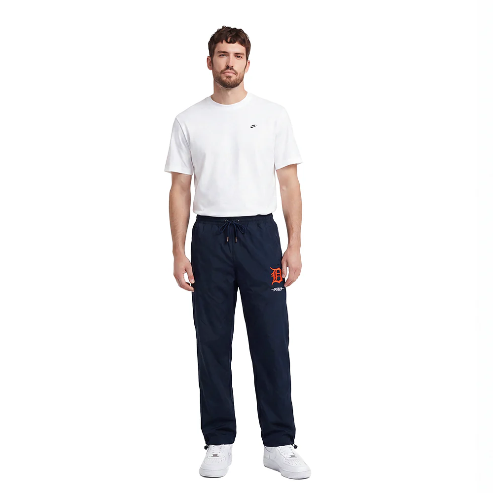 MLB DETROIT TIGERS PRE GAME MEN'S NYLON PANT (MIDNIGHT NAVY) - Image 3