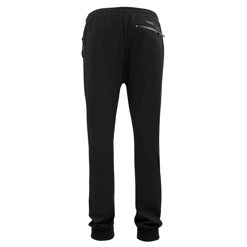 MLB DETROIT TIGERS TRIPLE BLACK LOGO MEN'S JOGGER (BLACK) - Image 3