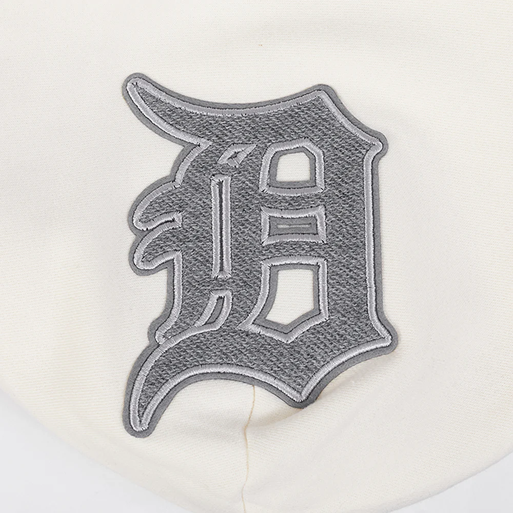 MLB DETROIT TIGERS REVERSE FRENCH TERRY MEN'S COLOR BLOCK FLEECE PULLOVER HOODIE - Image 8