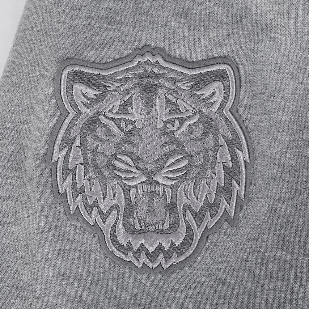 MLB DETROIT TIGERS REVERSE FRENCH TERRY MEN'S COLOR BLOCK FLEECE PULLOVER HOODIE - Image 9