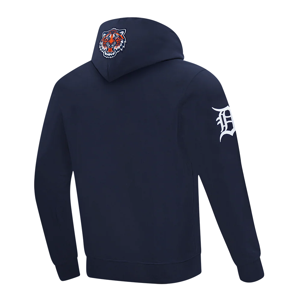 MLB DETROIT TIGERS CITY ARCH MEN'S FLC PO HOODIE (MIDNIGHT NAVY) - Image 4
