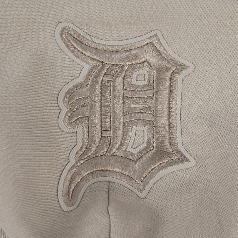MLB DETROIT TIGERS WINGSPAN MEN'S DROP SHOULDER FLC PO HOODIE (TAUPE) - Image 5