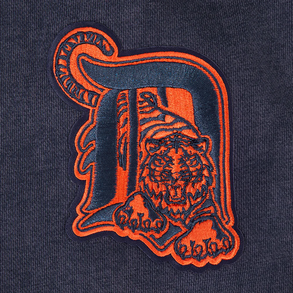 MLB DETROIT TIGERS FIRST TEAM MEN'S PULL OVER HOODIE (WASHED MIDNIGHT NAVY) - Image 5