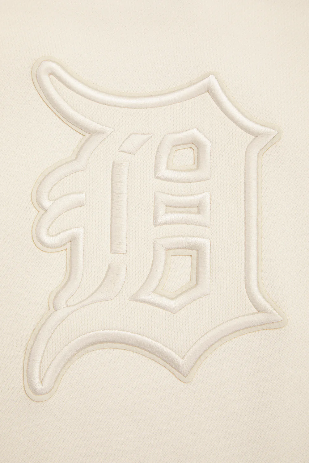 MLB DETROIT TIGERS NEUTRAL DROP SHOULDER FLEECE CREWNECK (EGGSHELL) - Image 7