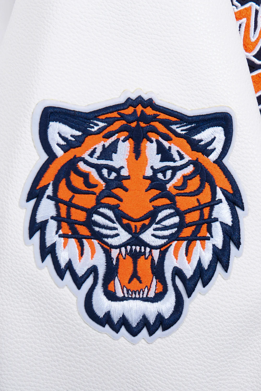 MLB DETROIT TIGERS SCRIPT TAIL MEN'S RIB WOOL VARSITY (MIDNIGHT NAVY/ORANGE/MIDNIGHT NAVY) - Image 6
