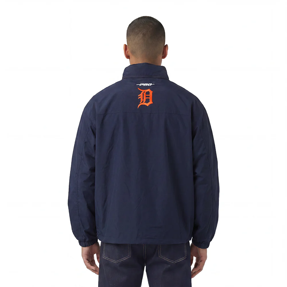 MLB DETROIT TIGERS PRE GAME MEN'S JACKET (MIDNIGHT NAVY) - Image 2