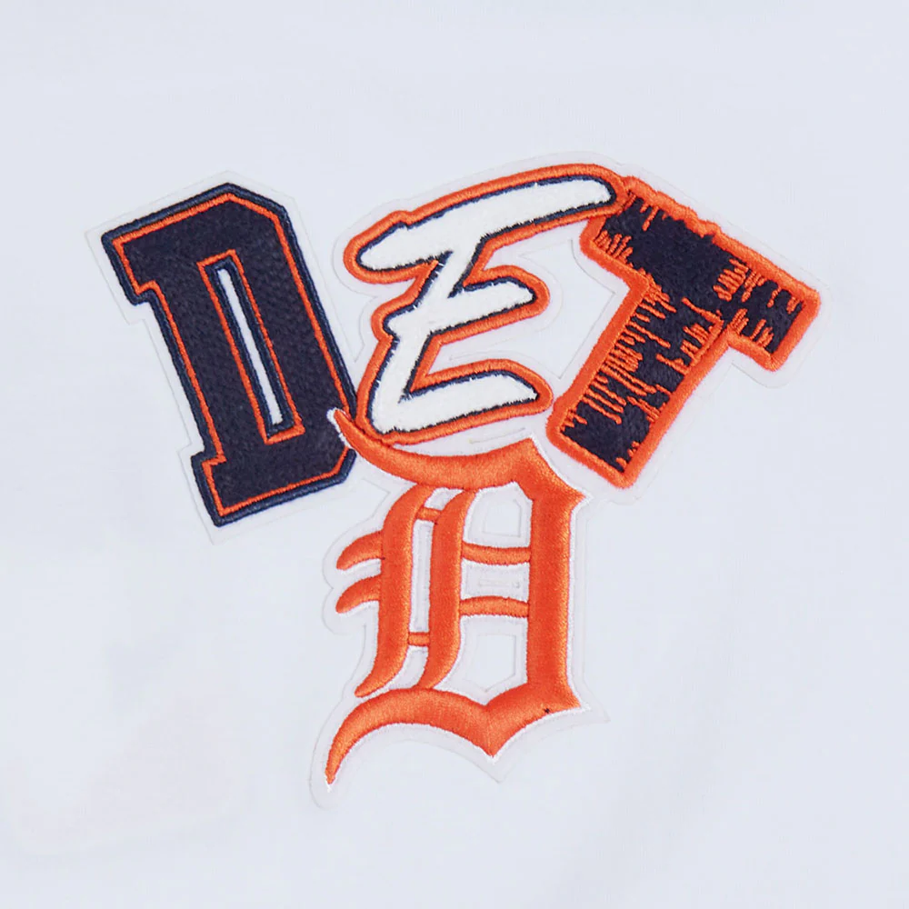 MLB DETROIT TIGERS CITY RANSOM WOMEN'S SJ BOXY TEE (WHITE) - Image 5