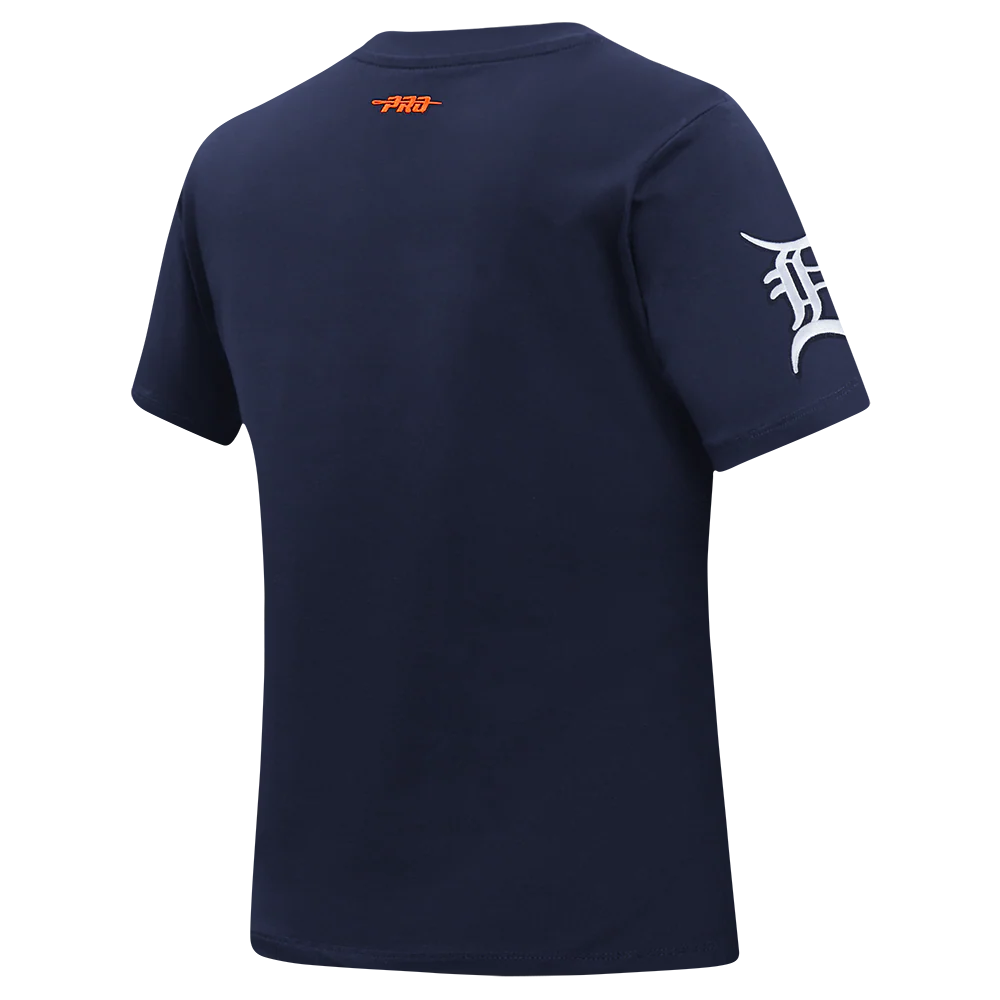 MLB DETROIT TIGERS LEGACY WOMEN'S SJ SLIM FIT TEE (MIDNIGHT NAVY) - Image 6