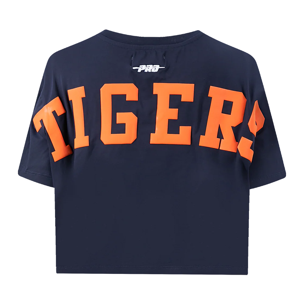 MLB DETROIT TIGERS WINGSPAN WOMEN'S SJ BOXY TEE (MIDNIGHT NAVY) - Image 5