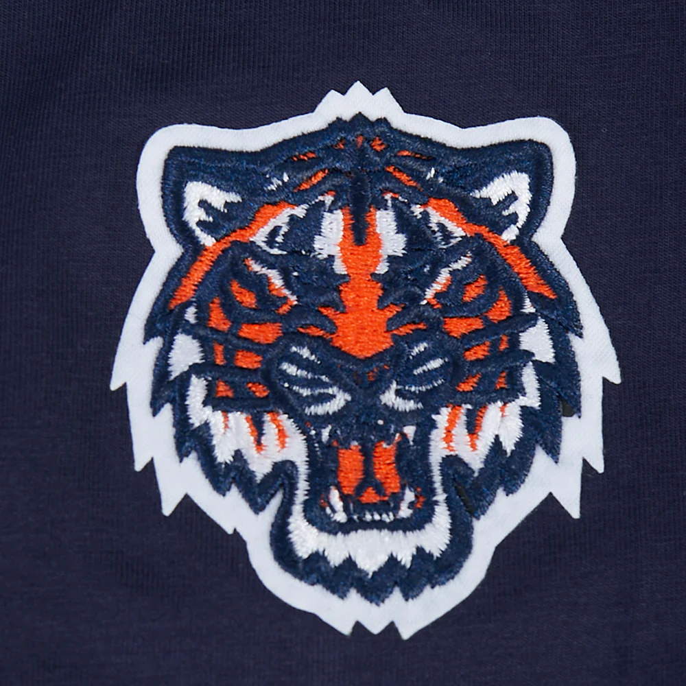 MLB DETROIT TIGERS CLASSIC CHENILLE WOMEN'S SJ SLIM FIT TOP (MIDNIGHT NAVY) - Image 6