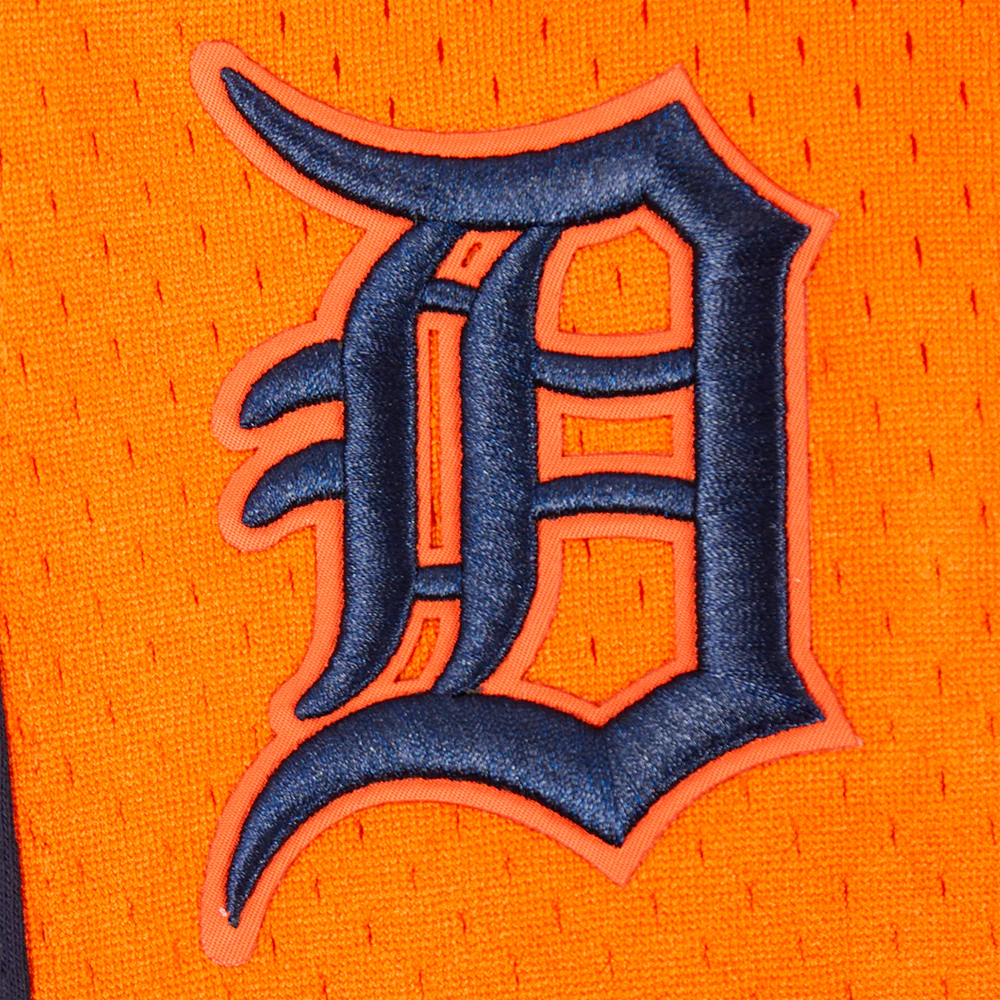MLB DETROIT TIGERS CLASSIC BIG BOYS FLEECE 2.0 SHORT (MIDNIGHT NAVY/ORANGE) - Image 8