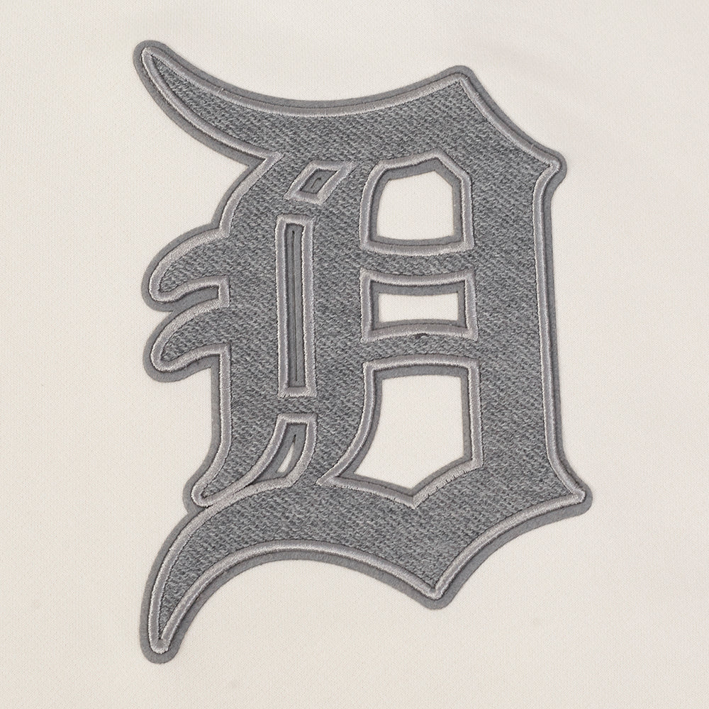 MLB DETROIT TIGERS REVERSE FRENCH TERRY WOMEN'S FLEECE CREWNECK (EGGSHELL) - Image 12