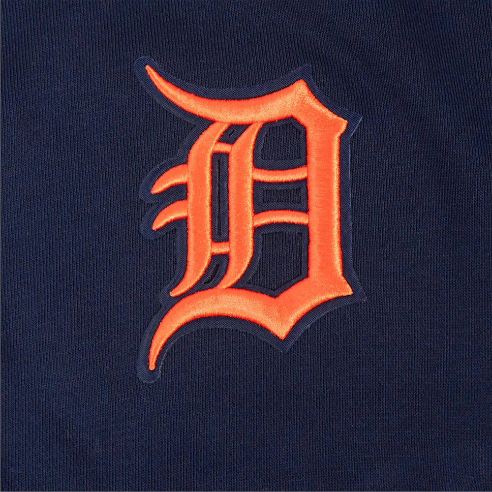 MLB DETROIT TIGERS BEST OF WOMEN'S FLC FZ HOODIE (MIDNIGHT NAVY) - Image 7