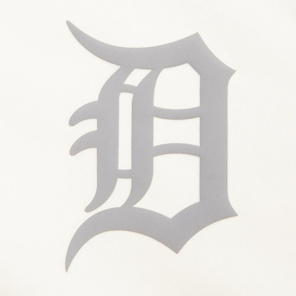 MLB DETROIT TIGERS STREET TEAM WOMEN'S FLC CREWNECK (EGGSHELL) - Image 7