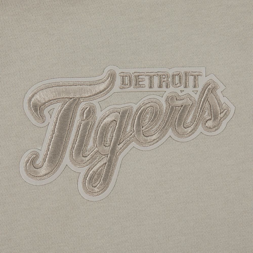 MLB DETROIT TIGERS WINGSPAN WOMEN'S FLC CREWNECK (TAUPE) - Image 9