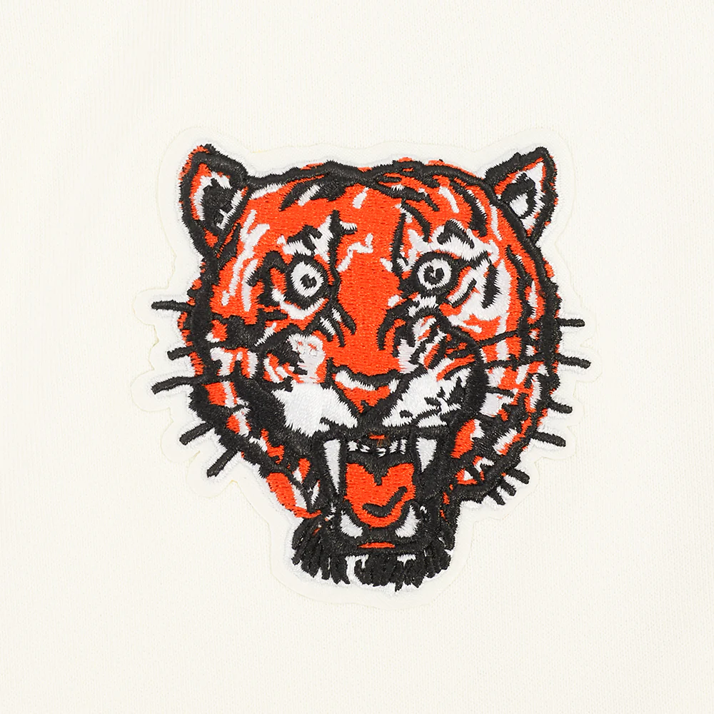 MLB DETROIT TIGERS RETRO CLASSICS WOMEN'S CREWNECK SWEATSHIRT (EGGSHELL/ MIDNIGHT NAVY) - Image 5