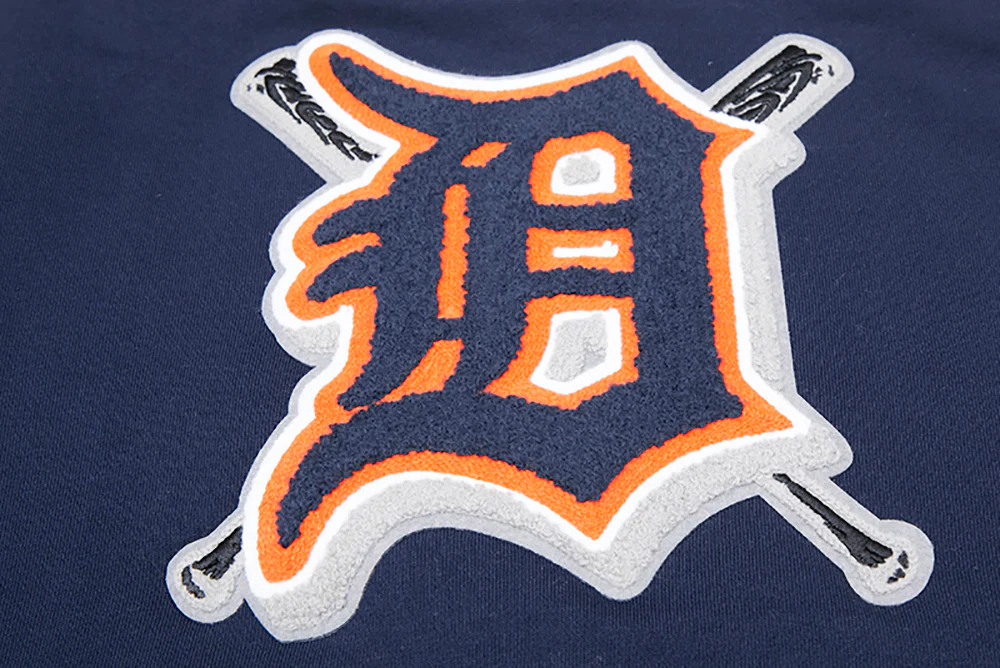 MLB DETROIT TIGERS MASHUP WOMEN'S RIB CREWNECK (MIDNIGHT NAVY/ORANGE/MIDNIGHT NAVY) - Image 5
