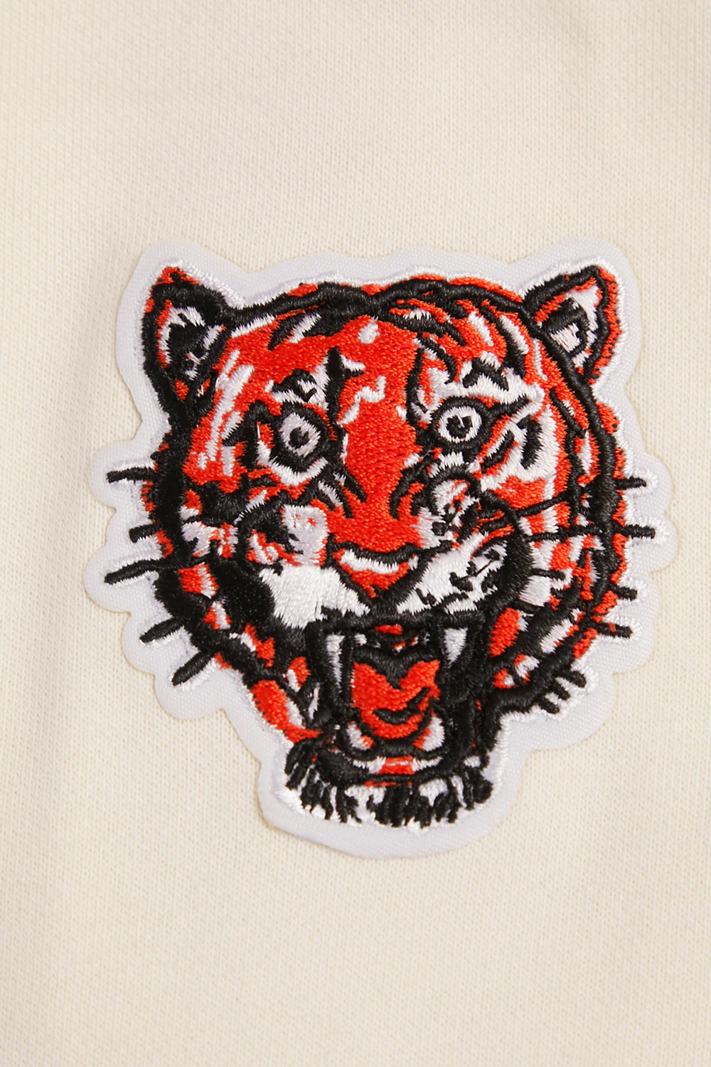 MLB DETROIT TIGERS RETRO CLASSIC WOMEN'S RIB CREWNECK (EGGSHELL/MIDNIGHT NAVY) - Image 5