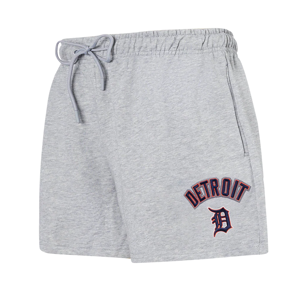 MLB DETROIT TIGERS CLASSIC WOMEN'S SHORT (HEATHER GREY)